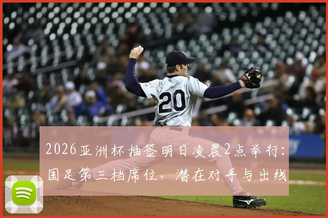 2026亚洲杯抽签明日凌晨2点举行:国足第三档席位,潜在对手与出线前景全解析